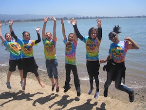 A photograph from previous years at Camp Gan Izzy